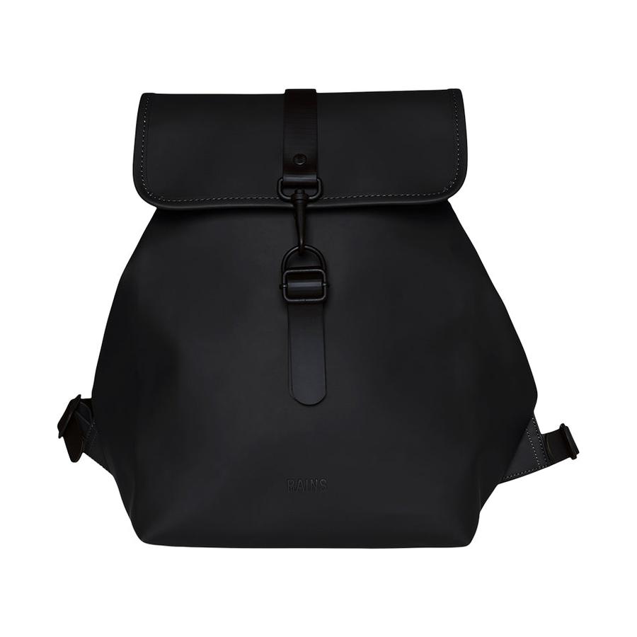 Rains Bucket Backpack Black Black