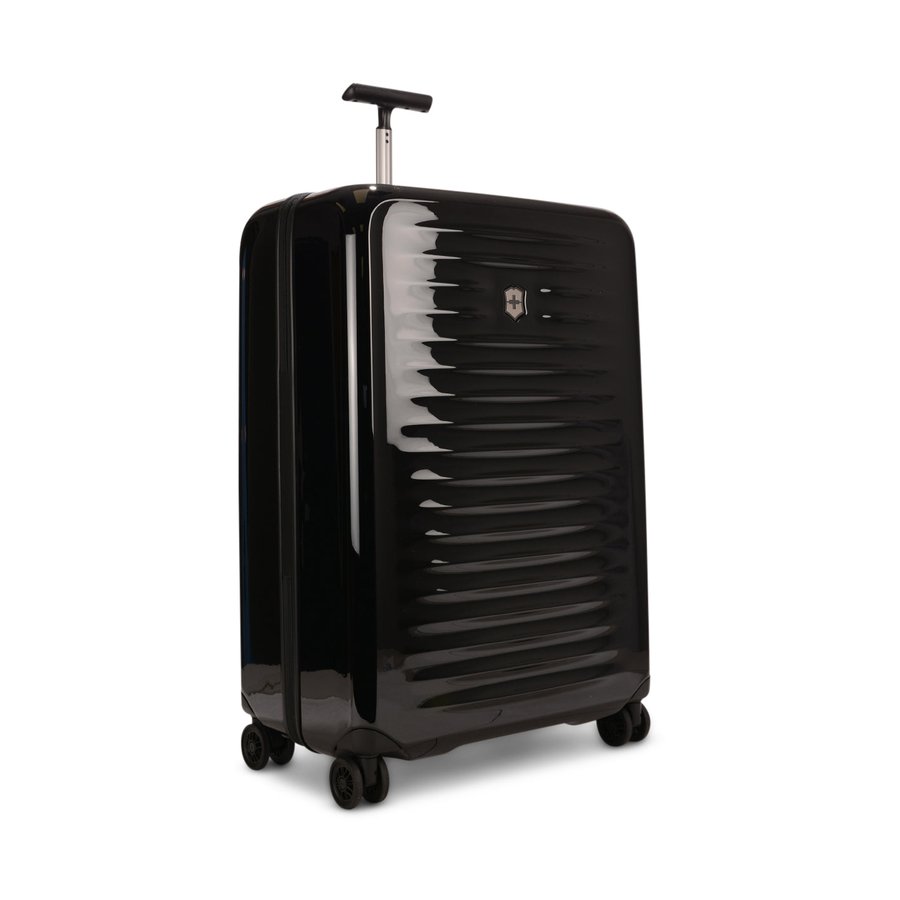 Victorinox Airox 55cm & 75cm Hardside Luggage Set Black Black