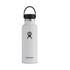 Hydro Flask 18oz (532ml) Standard Mouth Drink Bottle White