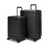 Explorer Arlo Pro 52cm Front Access & 65cm Hardside Luggage Set Black