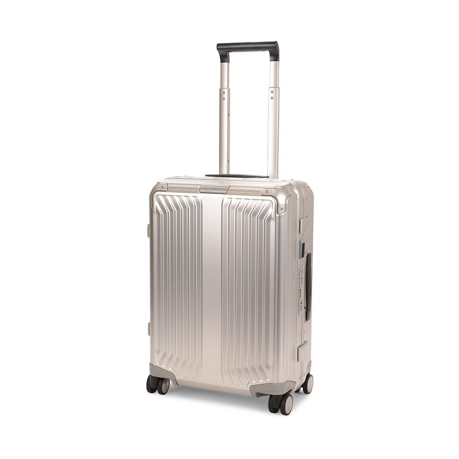 Samsonite Lite-Box ALU 55cm Hardside Carry-On Suitcase Aluminium Aluminium