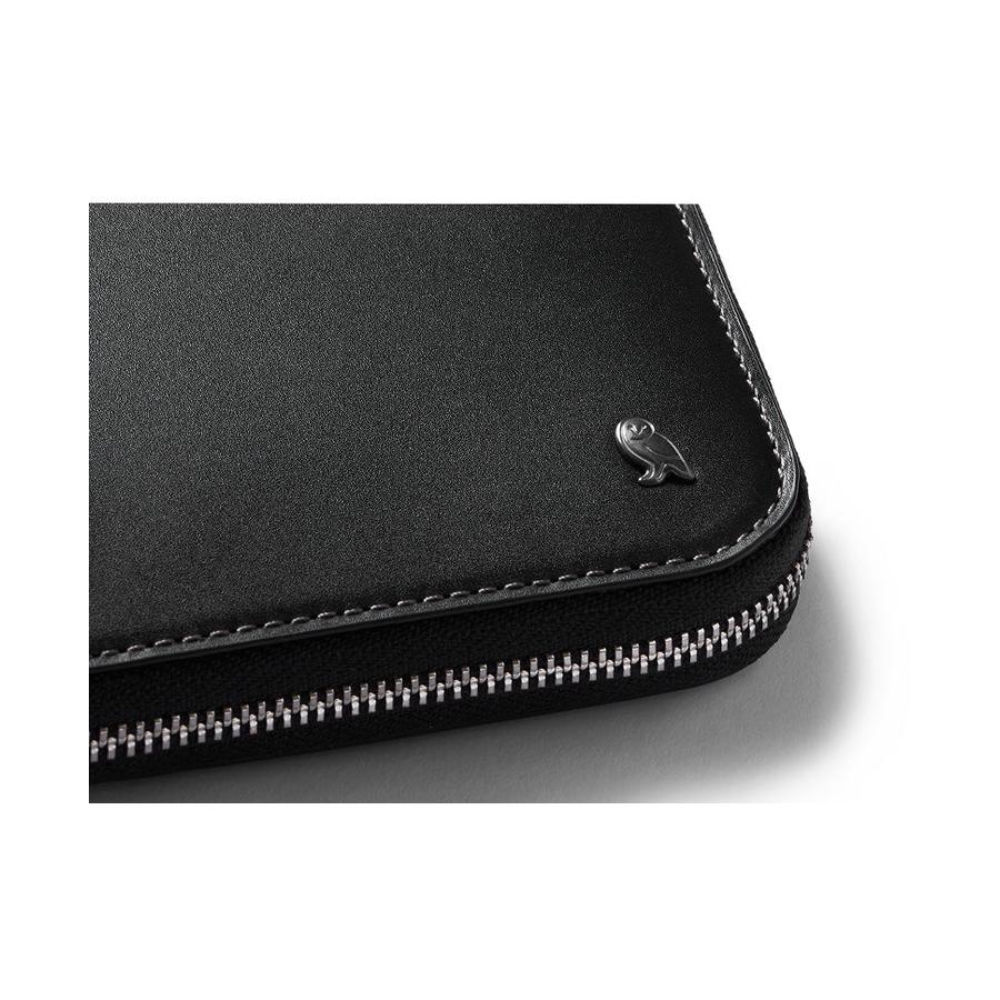 Bellroy RFID Zip Wallet Black Black