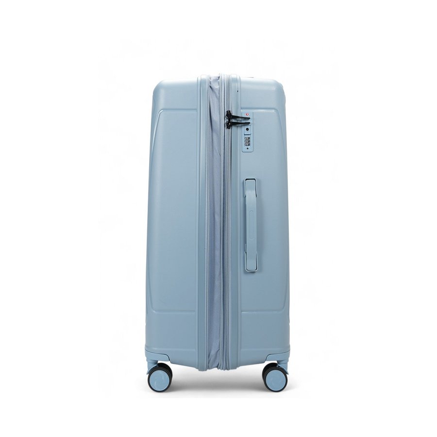 Caselite Quest 56cm & 75cm Hardside Luggage Set Steel Blue Steel Blue