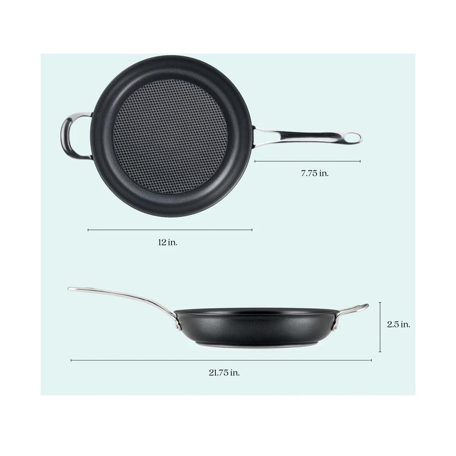 Anolon SearTech 30cm Skillet Black Black