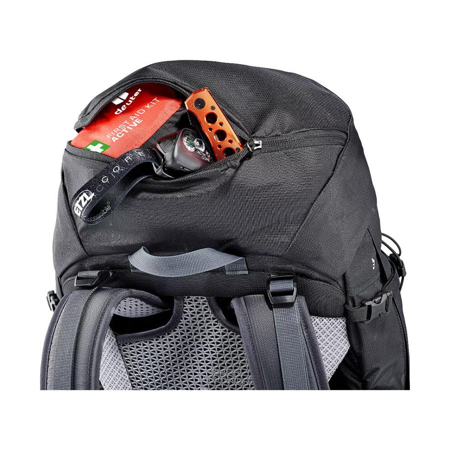 Deuter Futura Pro 42 Extra Long Hiking Backpack Black/Graphite Black/Graphite