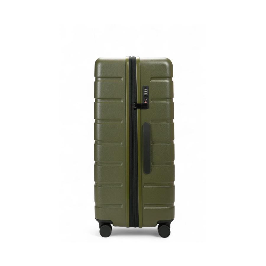 Explorer Arlo Pro 52cm Front Access & 75cm Hardside Luggage Set Evergreen Evergreen