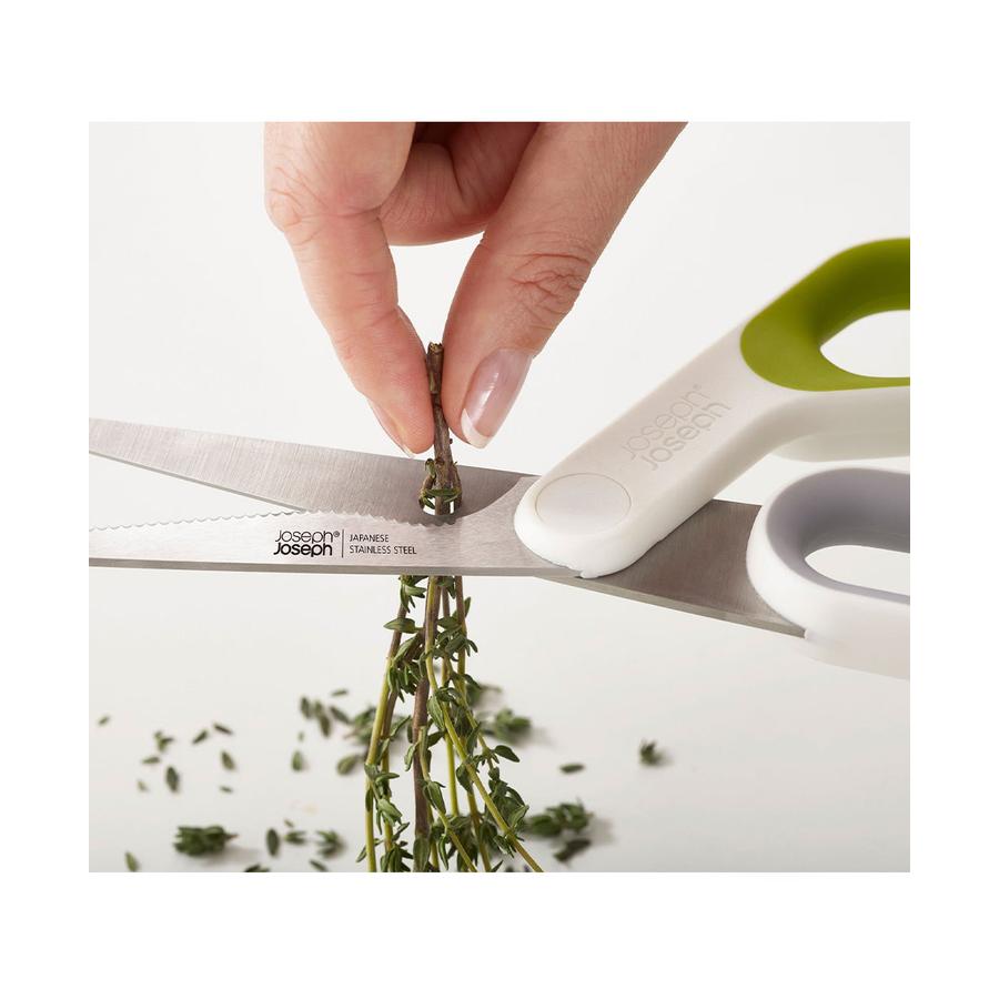 Joseph Joseph PowerGrip Kitchen Scissors White White