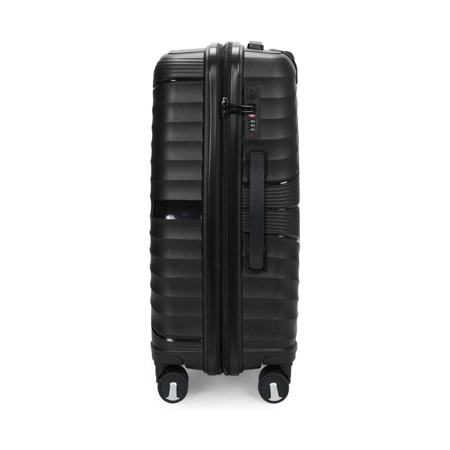 Nomad Aspire 55cm & 65cm Hardside Luggage Set Black Black