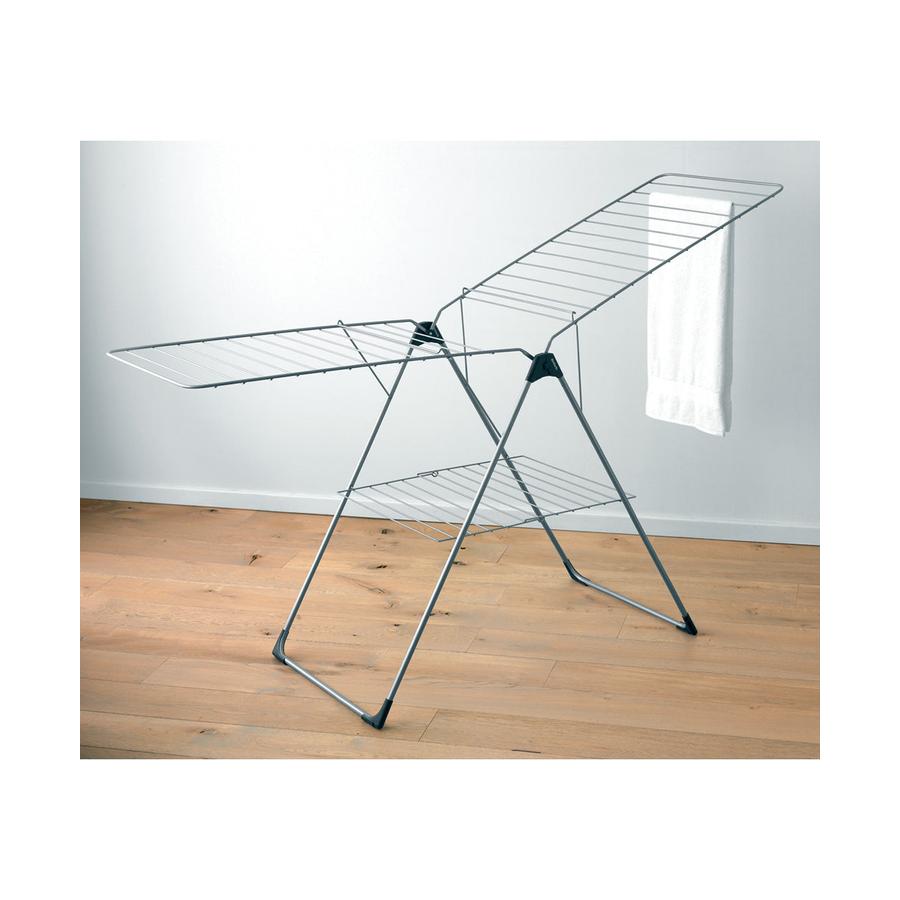 Brabantia T-Model Drying Rack Metallic Grey Metallic Grey