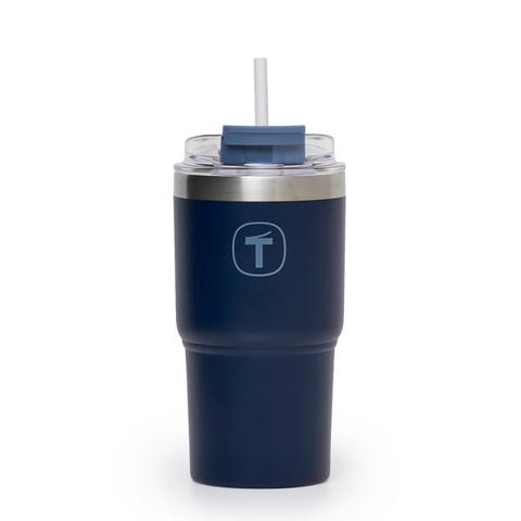 Tupperware Big T Thermal Straw Tumbler 630ml Nocturnal Sea