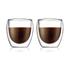Bodum Pavina 250ml Double Wall Glasses (Set of 2) Transparent