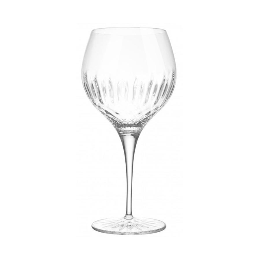 Luigi Bormioli Diamente 650ml Crystal Gin Glass Gift Set of 4 Clear Clear