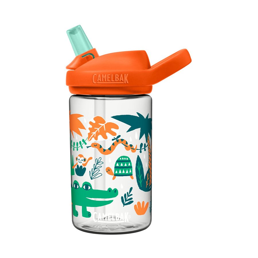 Camelbak 14oz (400ml) Eddy+ Kids Tritan Renew Drink Bottle Jungle Animals Jungle Animals