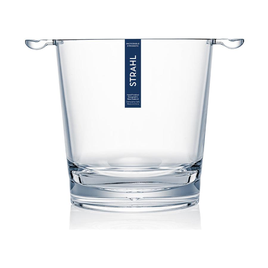 Strahl DaVinci 2.3L Plastic Ice Bucket Clear Clear