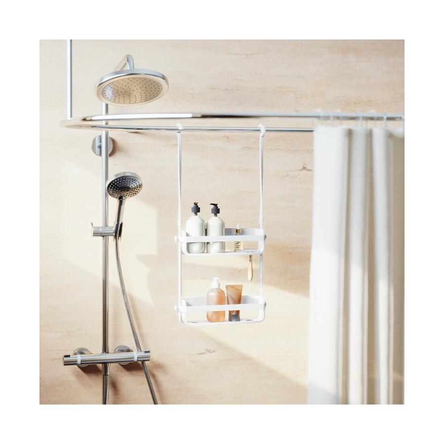 Umbra Flex Shower Caddy White White