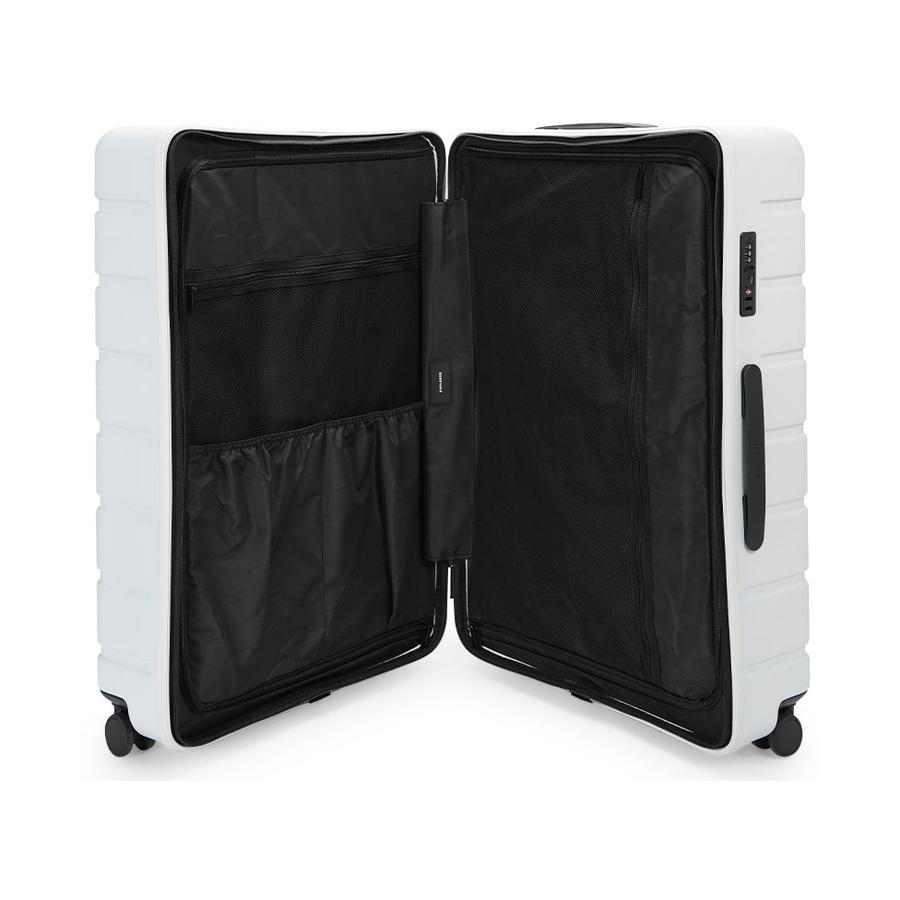 Explorer Arlo Pro 52cm Front Access & 75cm Hardside Luggage Set White White