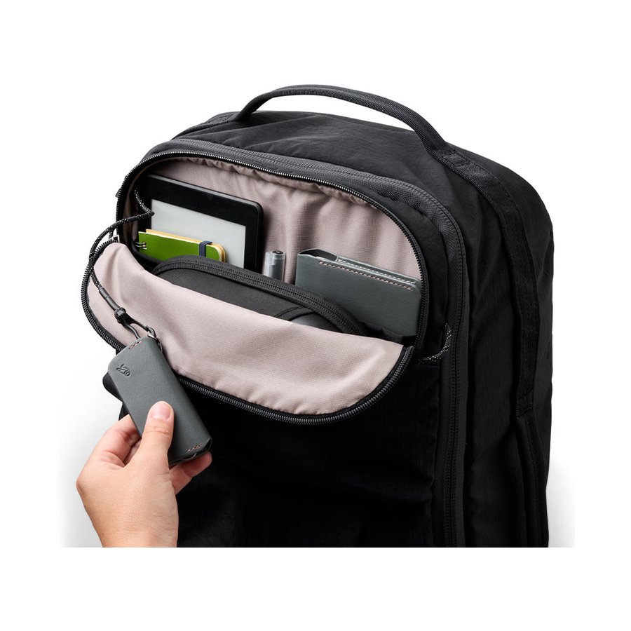 Bellroy Lite 51cm Softside Carry-On Suitcase Black Black