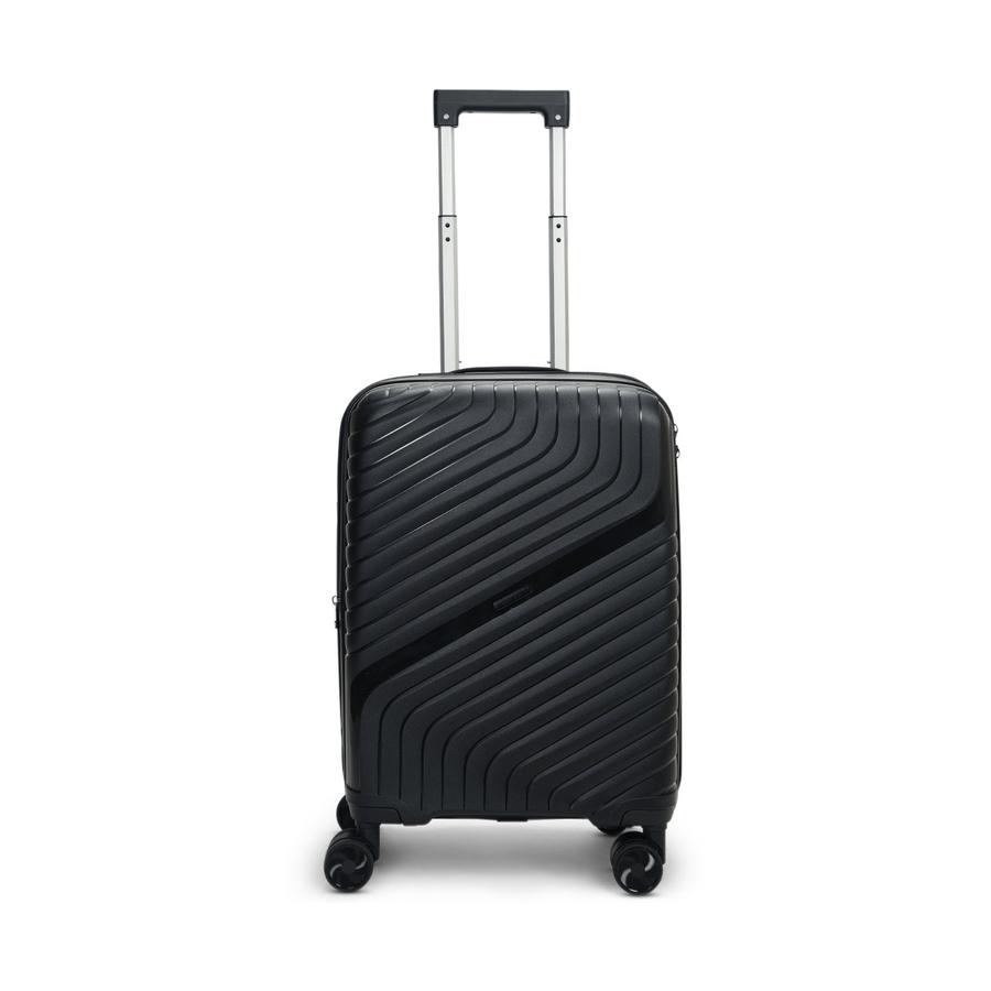 Nomad Journey 56cm Hardside Carry-On Suitcase Black Black