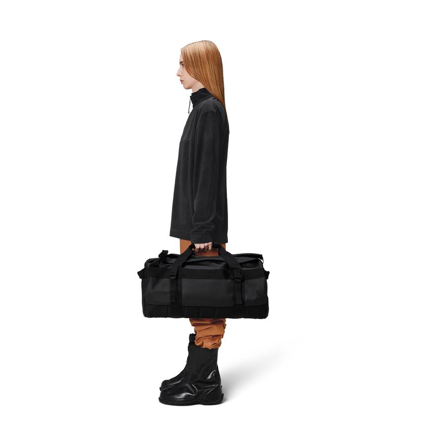 Rains Texel Duffle Bag Small Black Black
