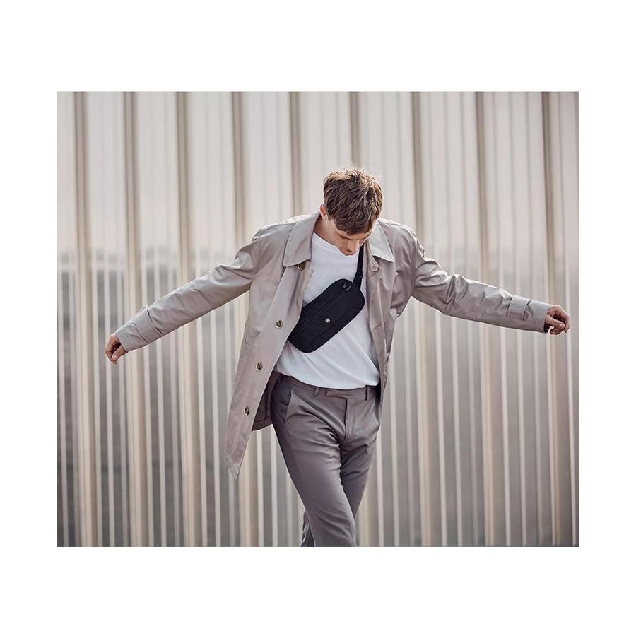 Victorinox Deluxe Security Belt with RFID Protection Black Black