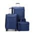 Caselite Ultra 55cm & 80cm Softside Luggage Set with Laptop Bag Navy