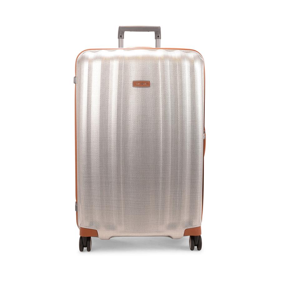 Samsonite Lite-Cube DLX 82cm CURV Spinner Suitcase Aluminium Aluminium