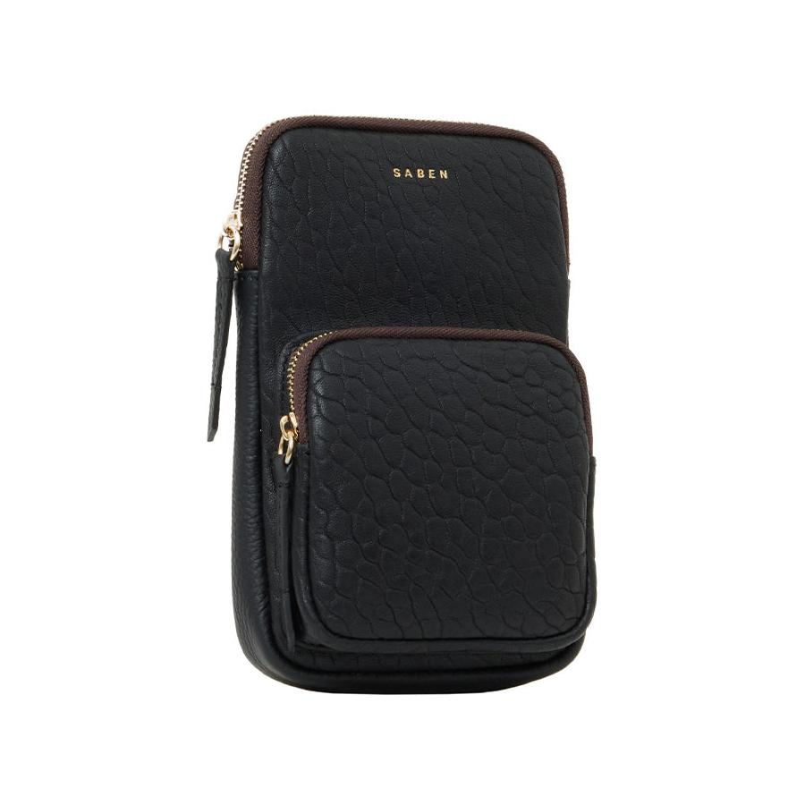 Saben Nikko Phone Sling Black Bubble Black Bubble
