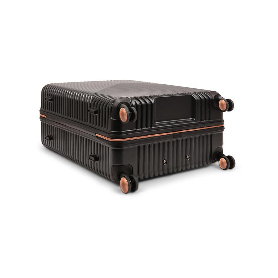 Saben Going Places 55cm, 66cm & 76cm Hardside Luggage Set Black Black