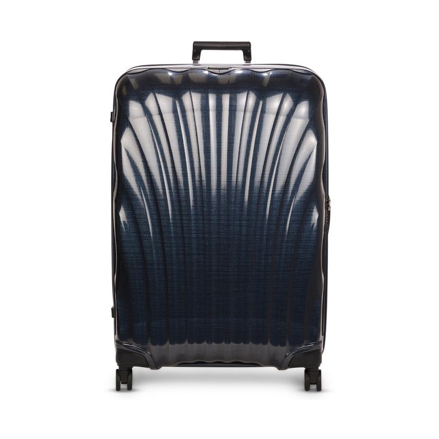 Samsonite C-Lite 81cm CURV Checked Suitcase Midnight Blue Midnight Blue