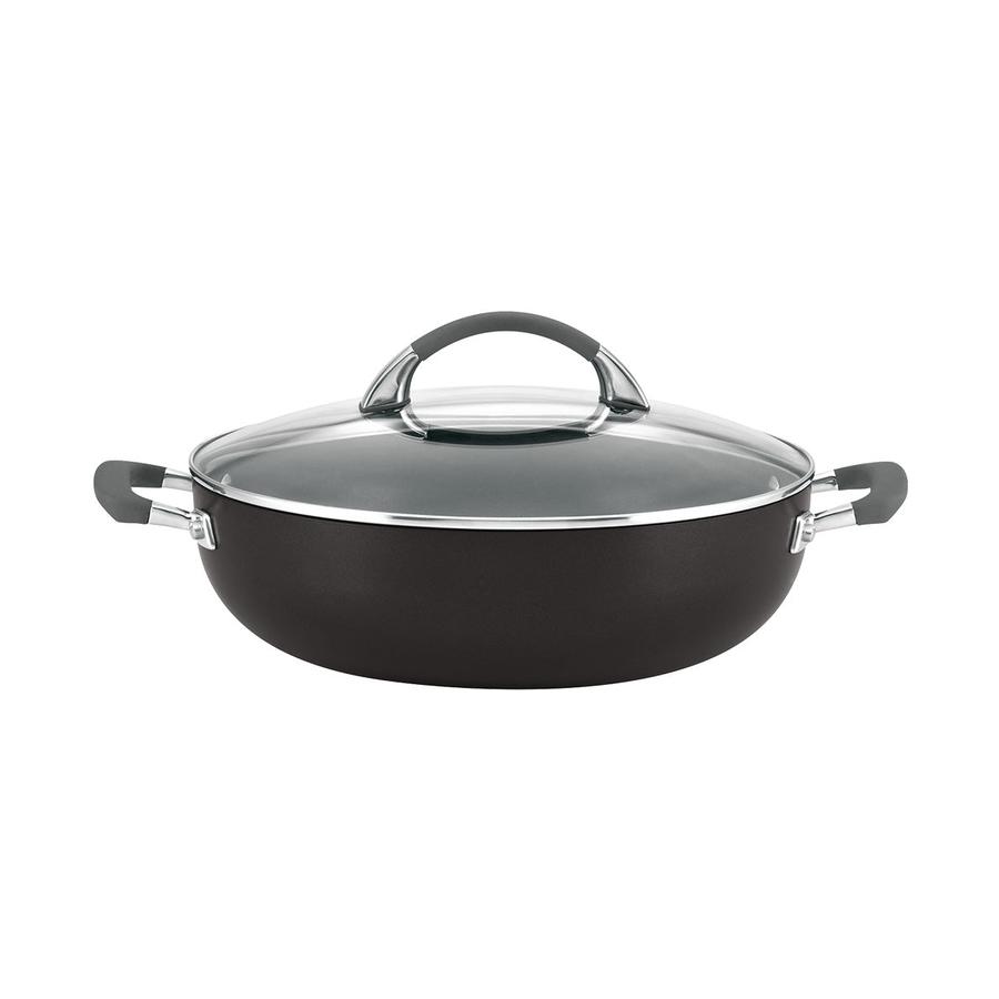 Anolon Endurance+ 30cm (5.2L) Covered Risotto Pan Black Black