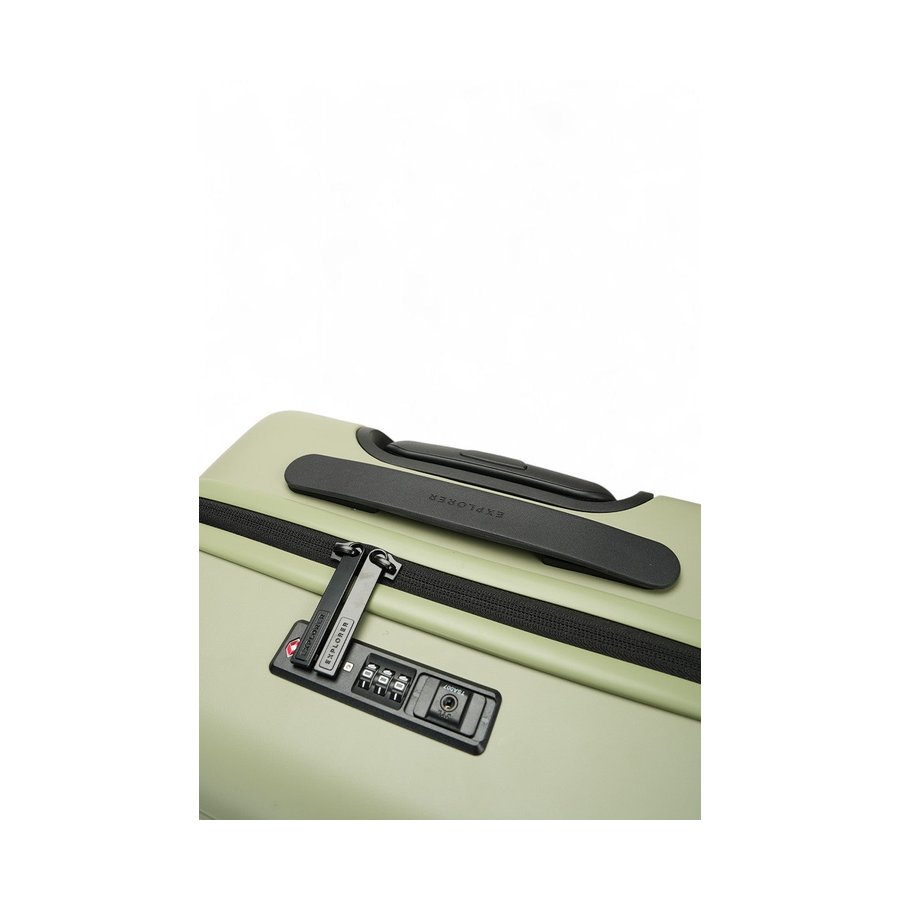 Explorer Luna-Air 55cm Front Access Hardside Carry-On Suitcase Sage Sage