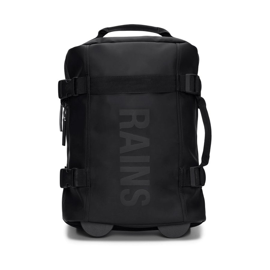 Rains Texel Carry-On Mini Travel Bag Black Black