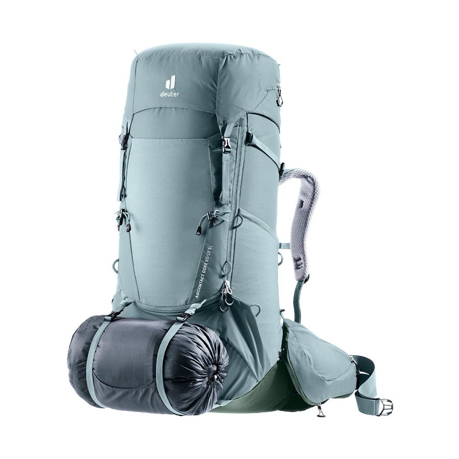 Deuter Aircontact Core 65+10 SL Trekking Backpack Shale-Ivy Shale-Ivy