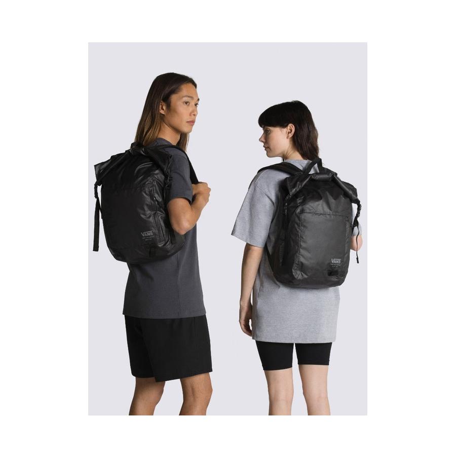 Vans Rolltop Backpack Black Black