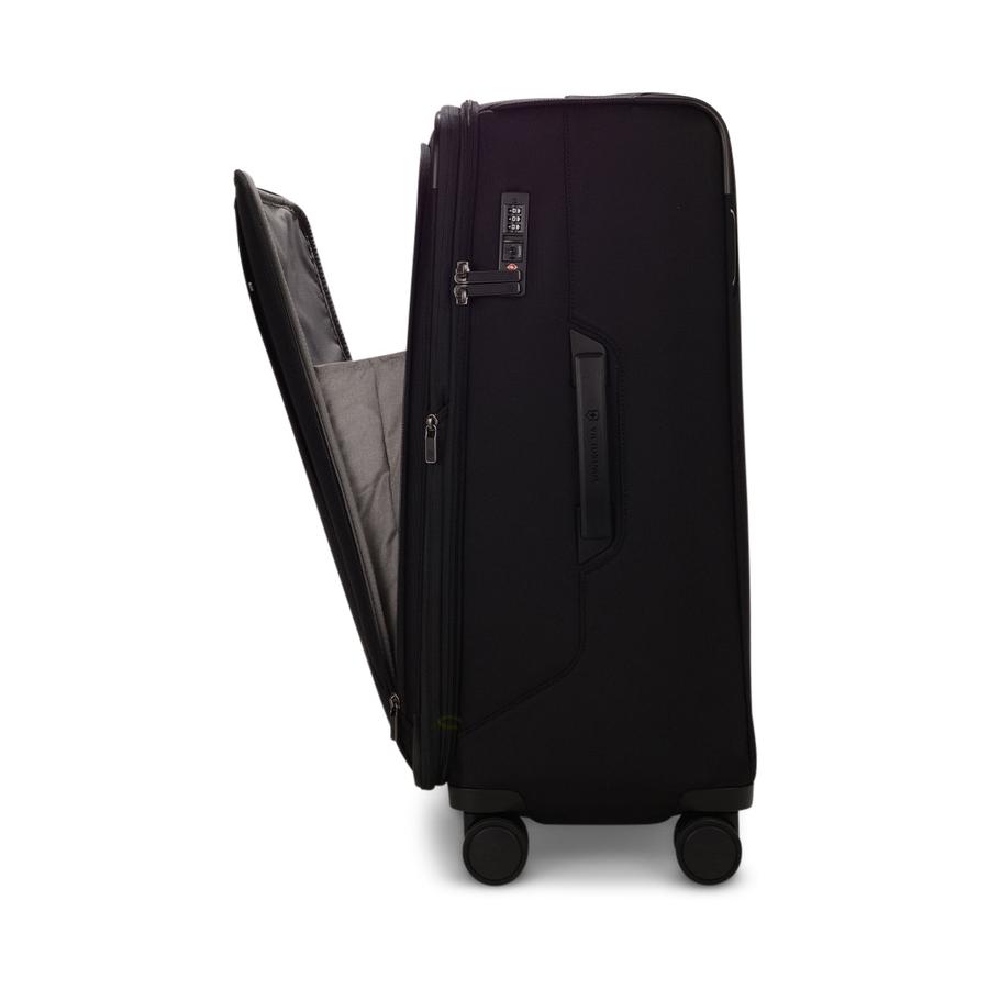 Victorinox Werks Traveler 6.0 71cm Softside Checked Suitcase Black Black