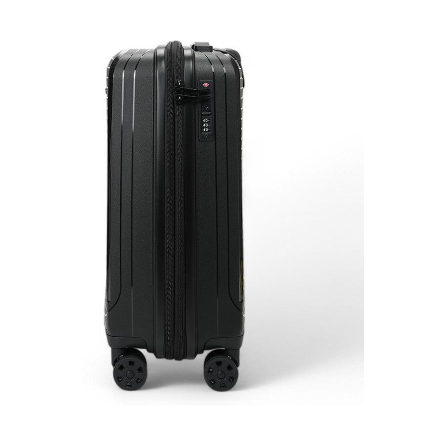 Nomad Venture 56cm Hardside Carry-On Suitcase Black Black