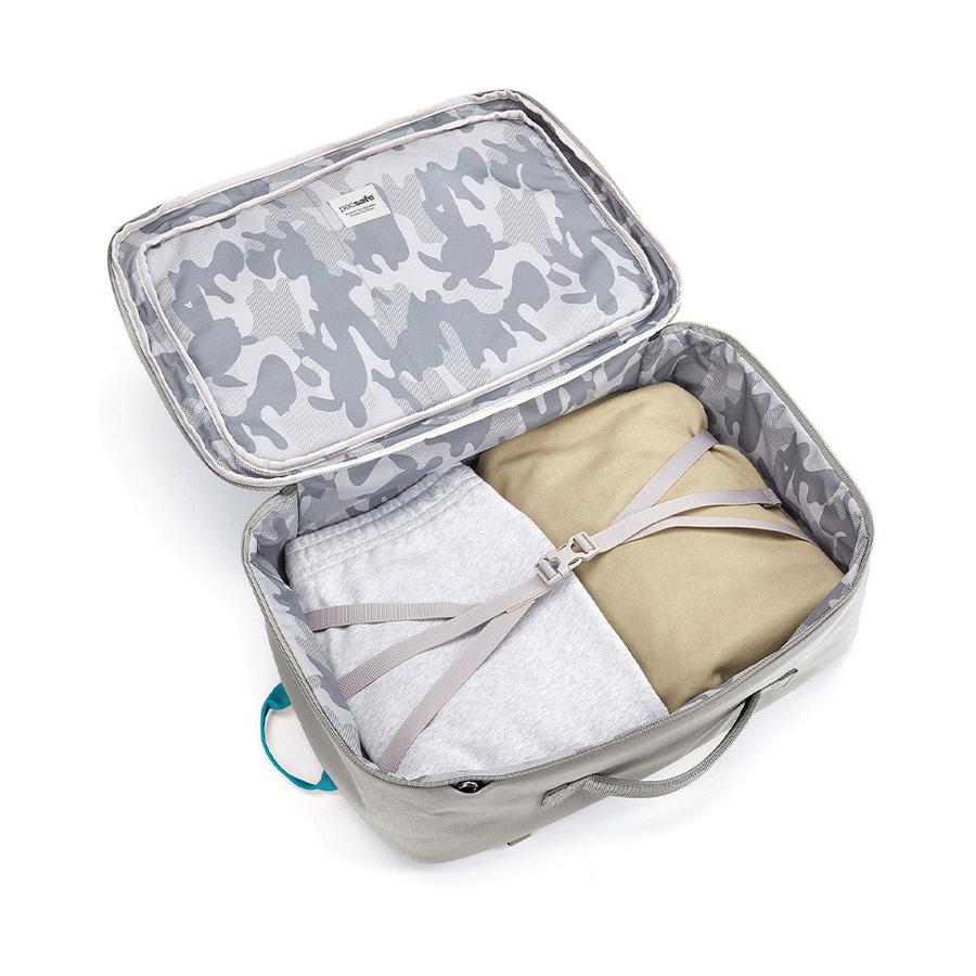 Pacsafe GO 34L Anti-Theft Recycled Carry-On Backpack Stone Stone