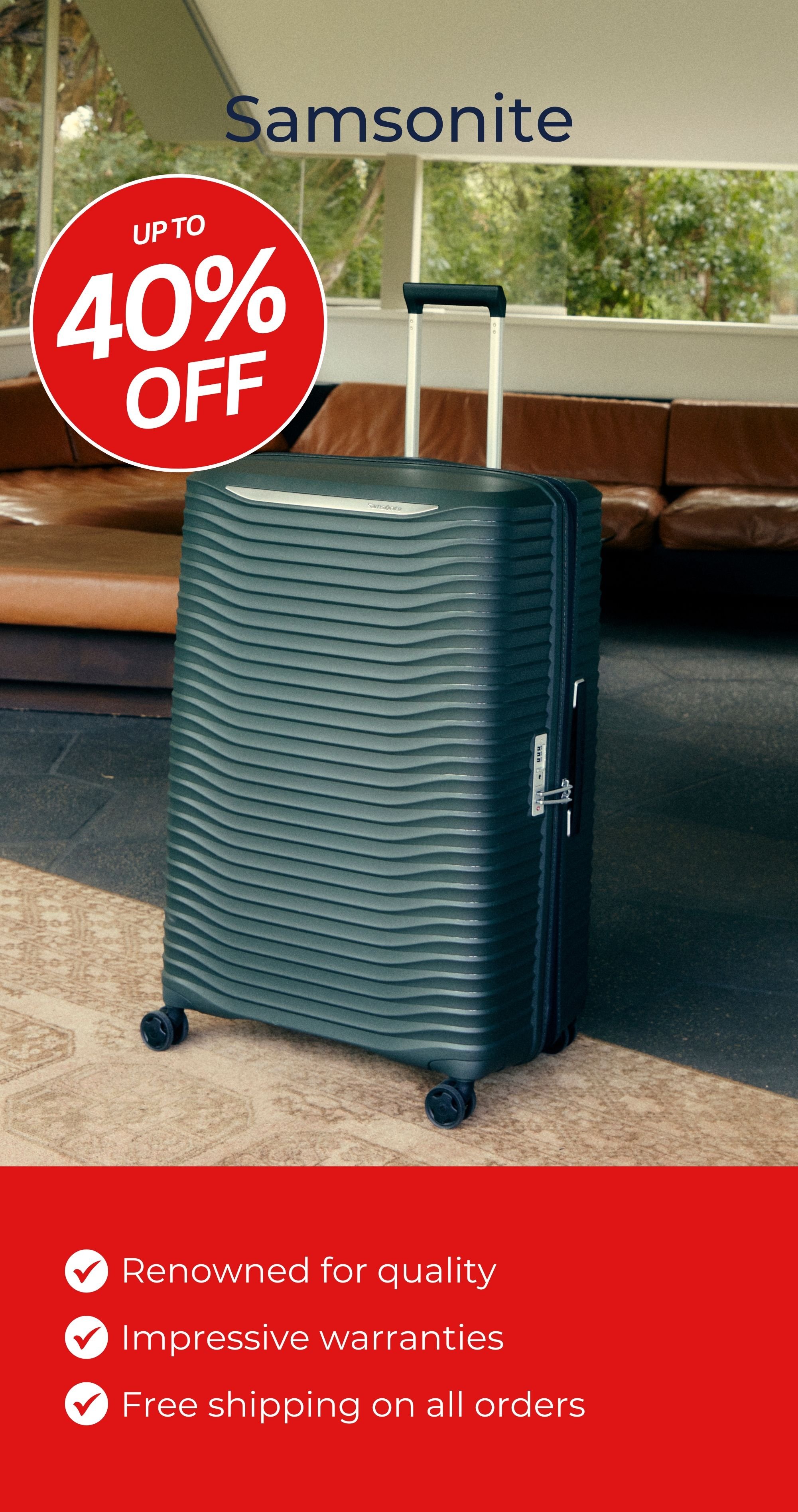 Samsonite Luggage | Up to 40% Off