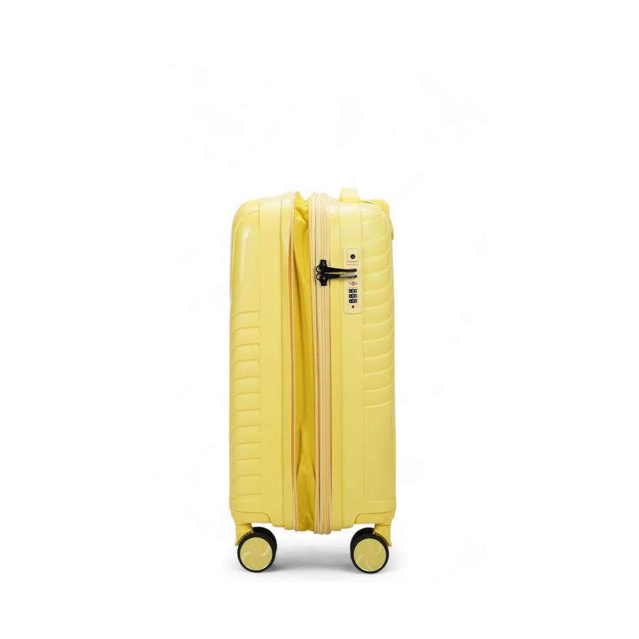 Nomad Journey 56cm Hardside Carry-On Suitcase Yellow Yellow
