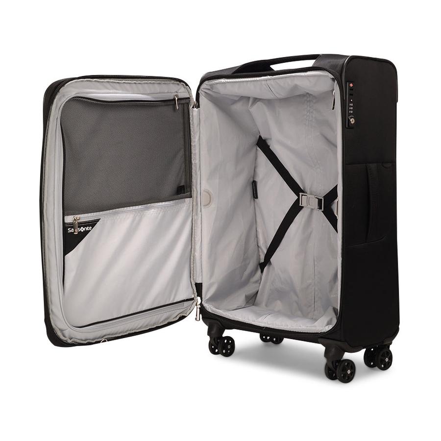 Samsonite B-Lite 5 71cm Softside Checked Suitcase Black Black
