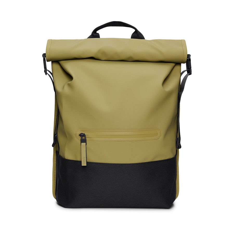 Rains Trail Rolltop Backpack Khaki Khaki