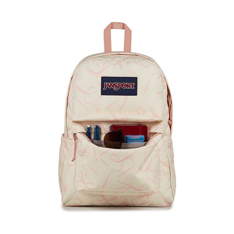 Jansport Superbreak Plus Backpack Rows of Bows Rows of Bows