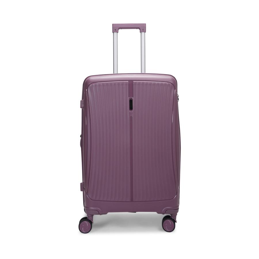 Nomad Quest 65cm Hardside Checked Suitcase Purple Purple