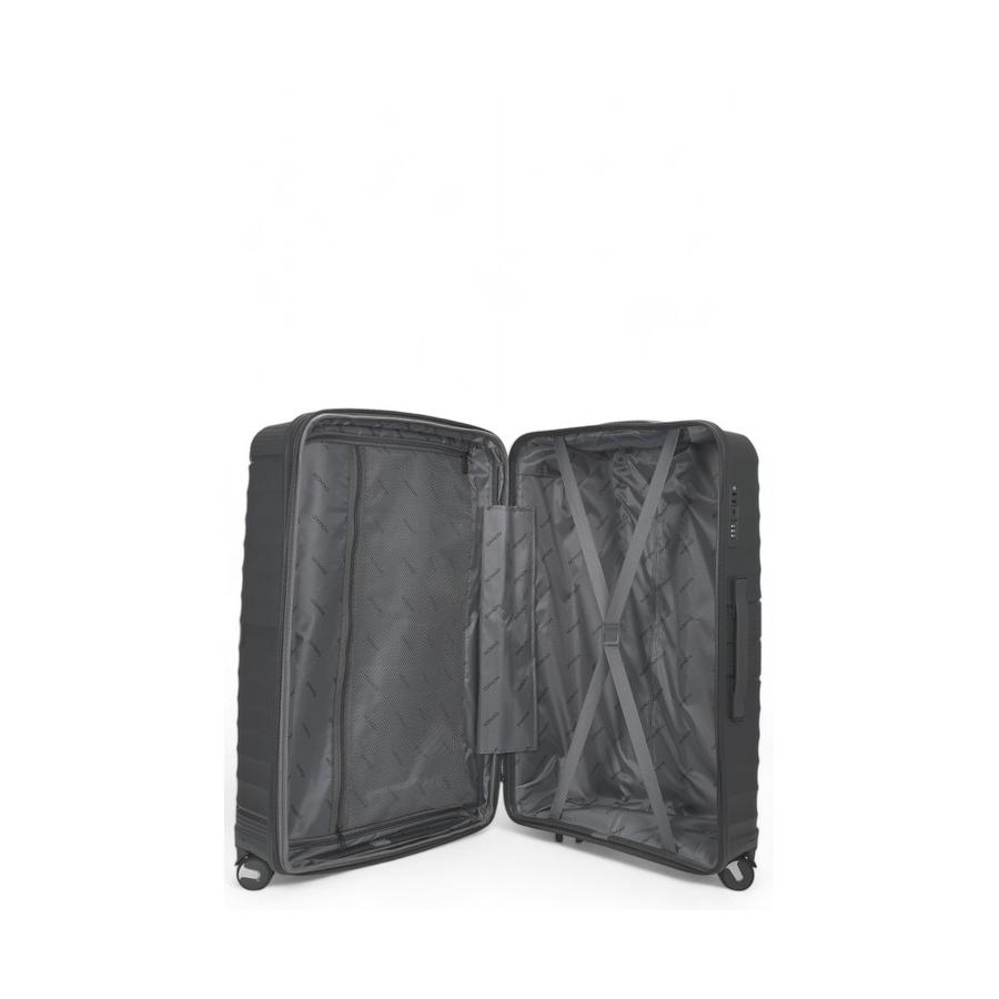 Nomad Aspire 75cm Hardside Checked Suitcase Dark Grey Dark Grey