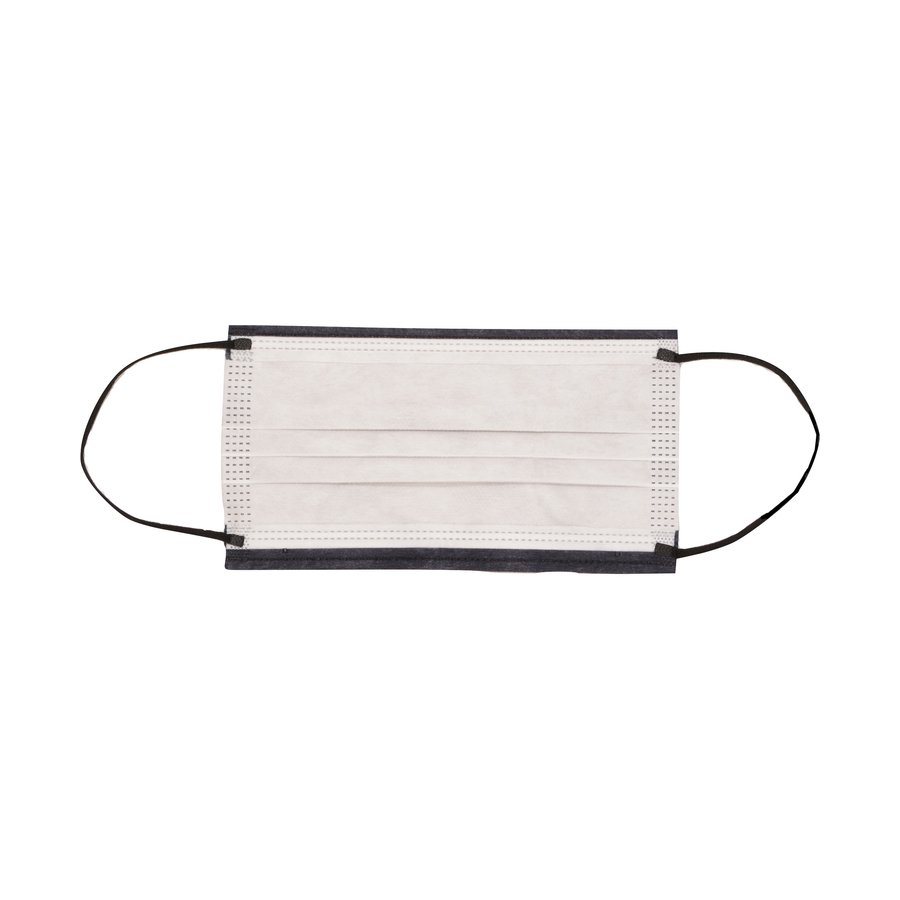 Explorer Disposable Face Mask - 100 Pack Black Black