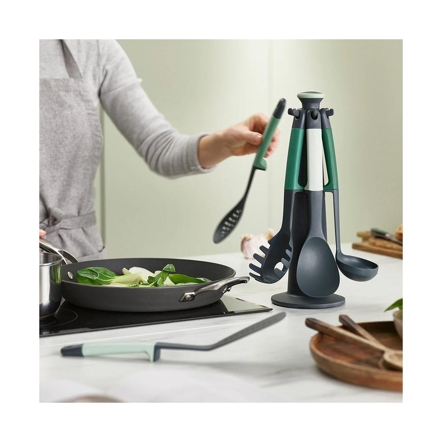 Joseph Joseph Elevate Carousel 6-Piece Utensil Set Sage Sage
