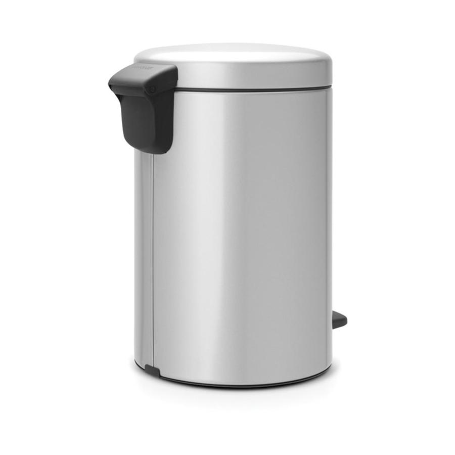 Brabantia NewIcon Pedal Bin (12L) Metallic Grey Metallic Grey