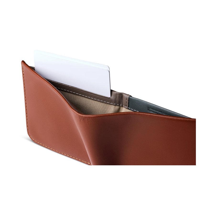 Bellroy RFID Hide & Seek LO Leather Wallet Sienna Sienna