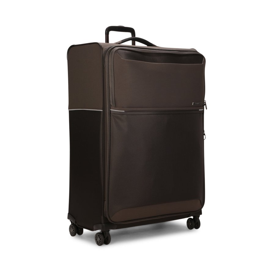 Samsonite 73H 78cm Softside Checked Suitcase Platinum Grey Platinum Grey