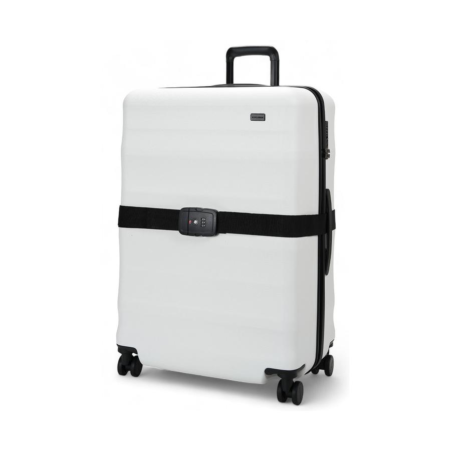 Caselite TSA Luggage Strap Black Black